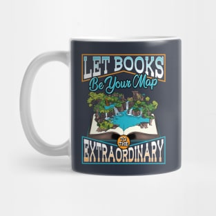 Reading Books Literacy Book Lover Gift Mug